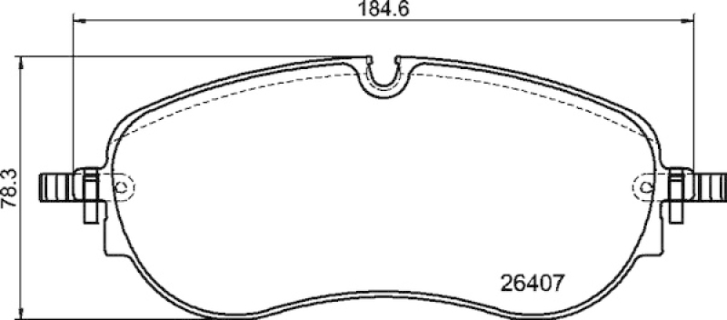 BREMBO Brake Pad Set, disc brake PRIME LINE