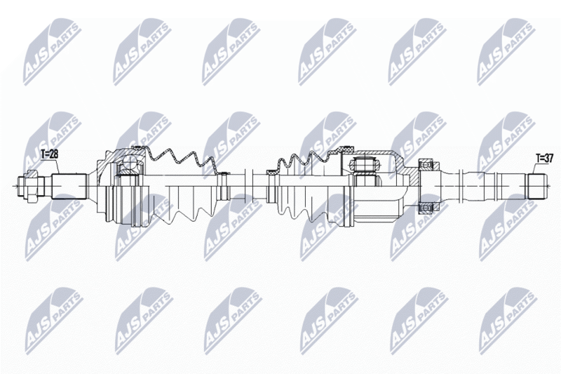 NTY Antriebswelle NPW-CT-091