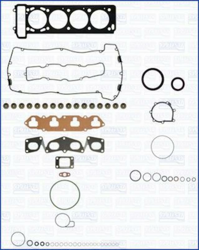 AJUSA Full Gasket Set, engine MULTILAYER STEEL
