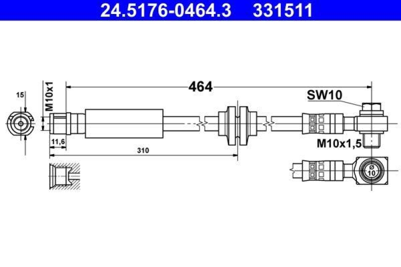 ATE Brake Hose