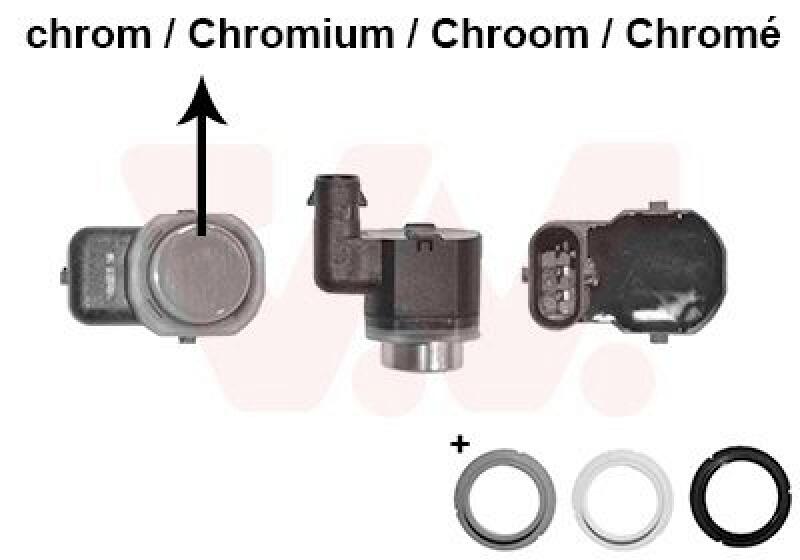 VAN WEZEL Sensor, Einparkhilfe 5839880V