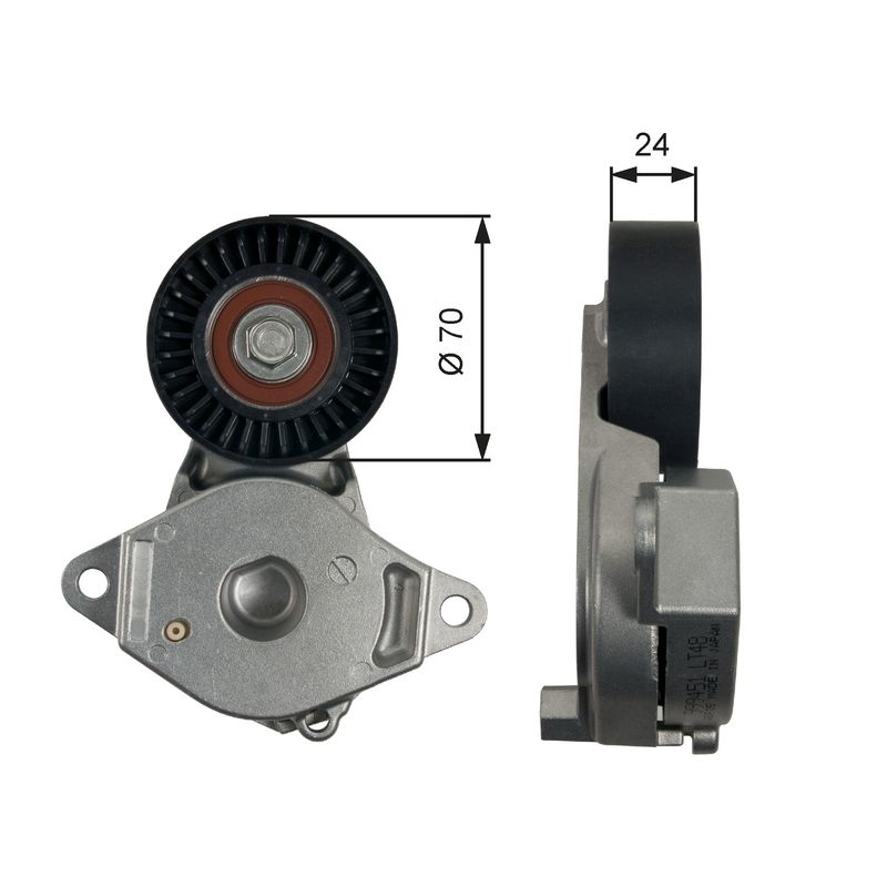 GATES Riemenspanner, Keilrippenriemen DriveAlign™