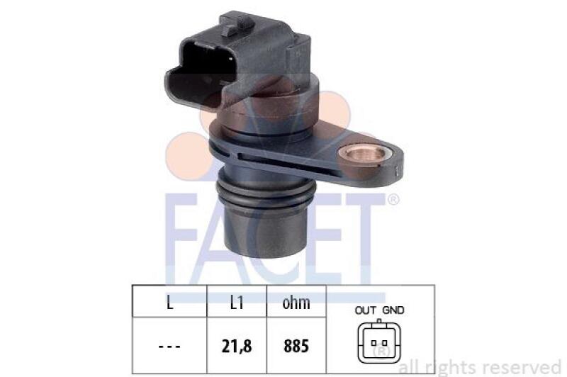 FACET RPM Sensor, automatic transmission Made in Italy - OE Equivalent