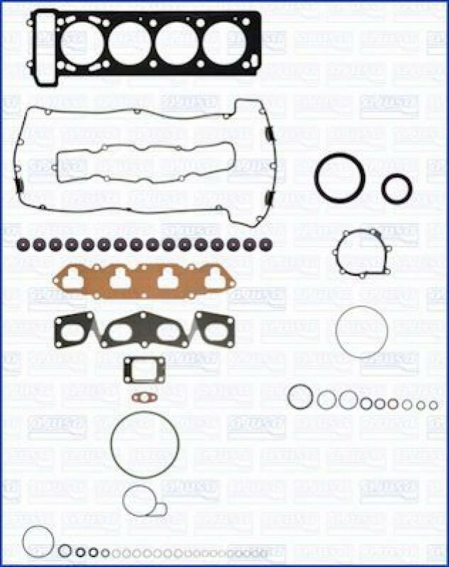AJUSA Full Gasket Set, engine MULTILAYER STEEL