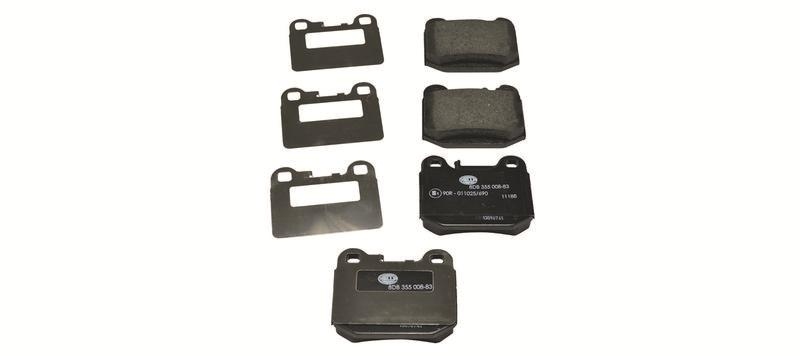 HELLA Bremsbelagsatz, Scheibenbremse 8DB 355 008-831