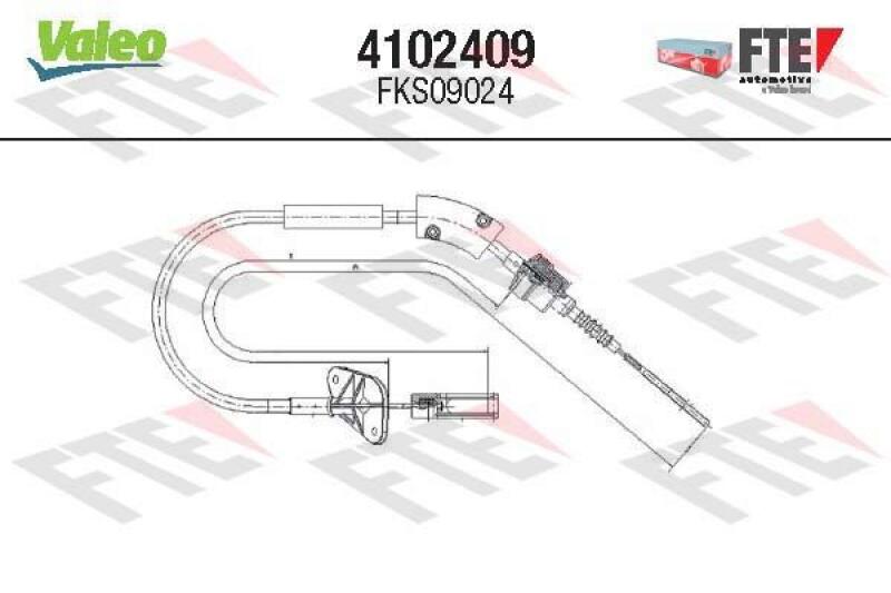 VALEO Seilzug, Kupplungsbetätigung FTE CLUTCH ACTUATION