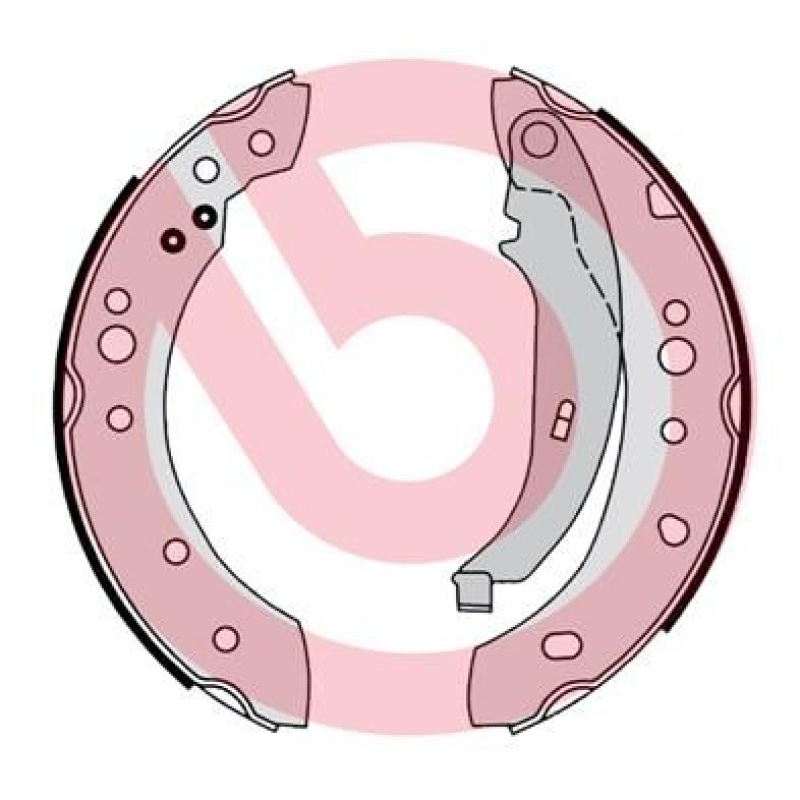 BREMBO Bremsbackensatz ESSENTIAL LINE