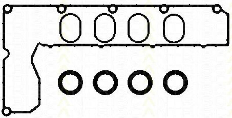 TRISCAN Gasket Set, cylinder head cover