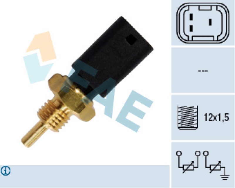 FAE Sensor, Kühlmitteltemperatur