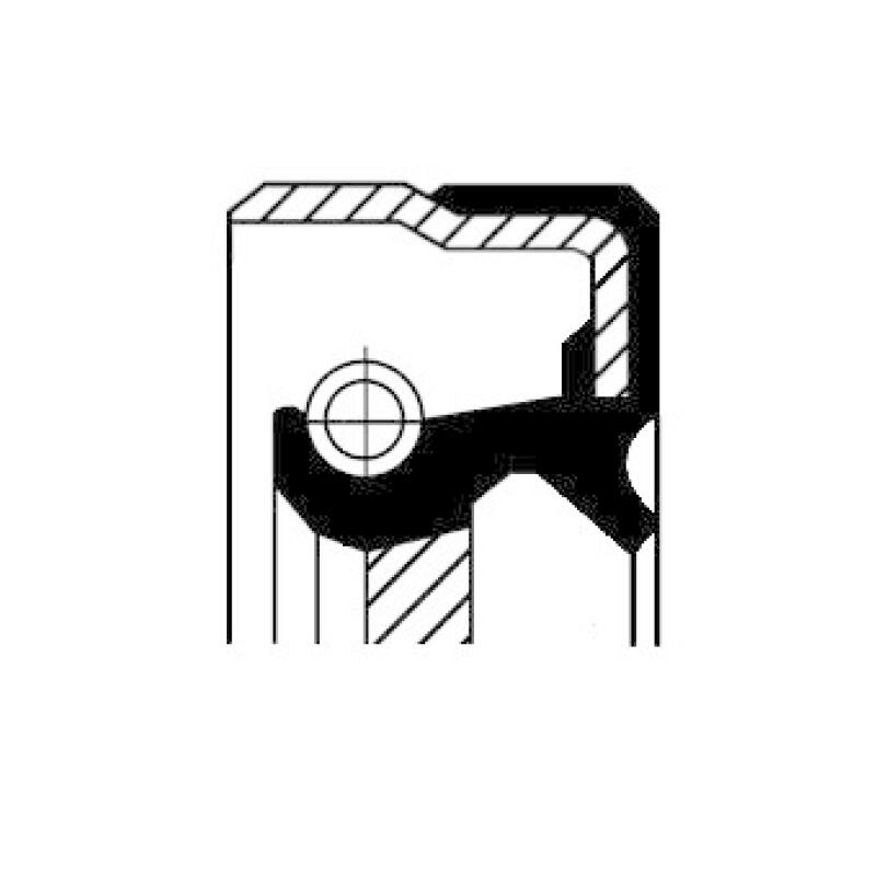 CORTECO Wellendichtring, Differential