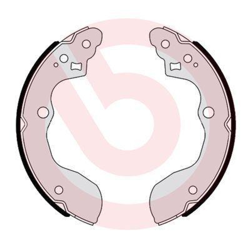 BREMBO Brake Shoe Set ESSENTIAL LINE