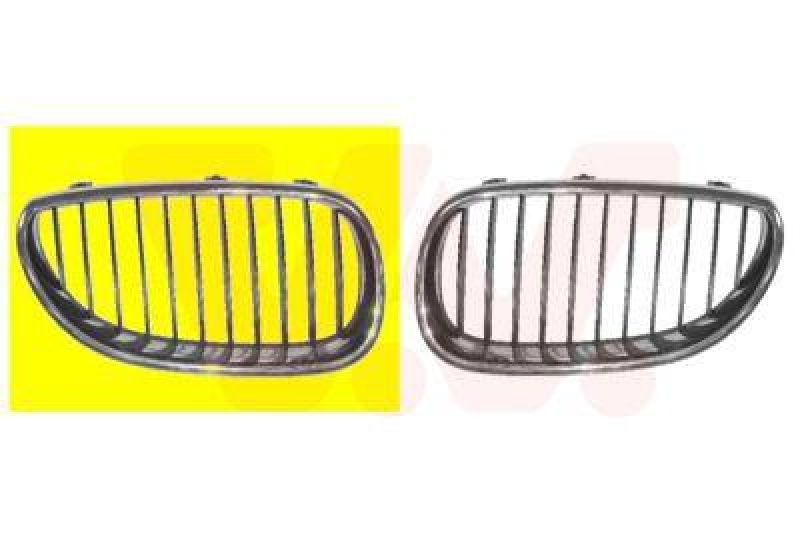 VAN WEZEL Radiator Grille ** Equipart **