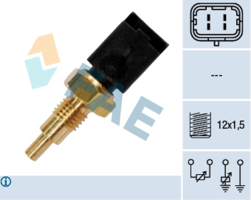 FAE Sensor, Kühlmitteltemperatur