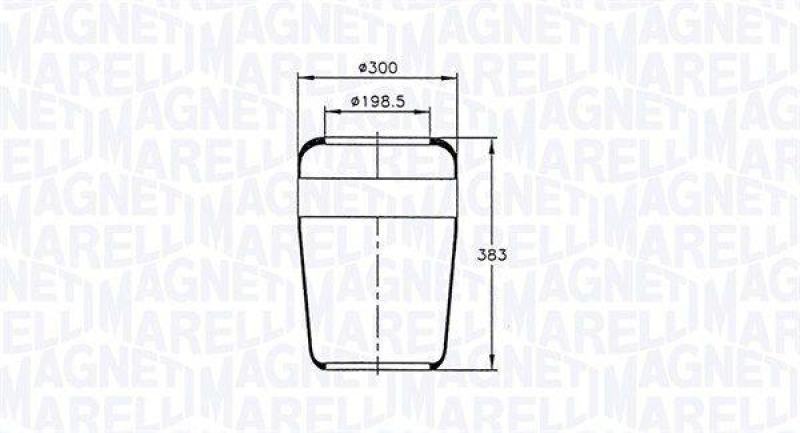 MAGNETI MARELLI Federbalg, Luftfederung