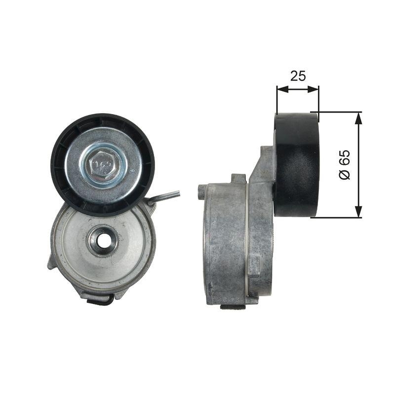 GATES Riemenspanner, Keilrippenriemen DriveAlign&trade;