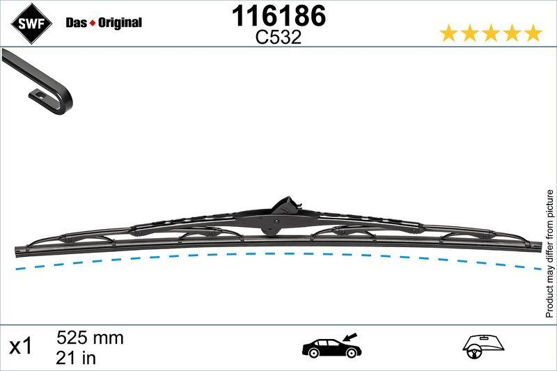 SWF Wischblatt DAS ORIGINAL SINGLE 116186