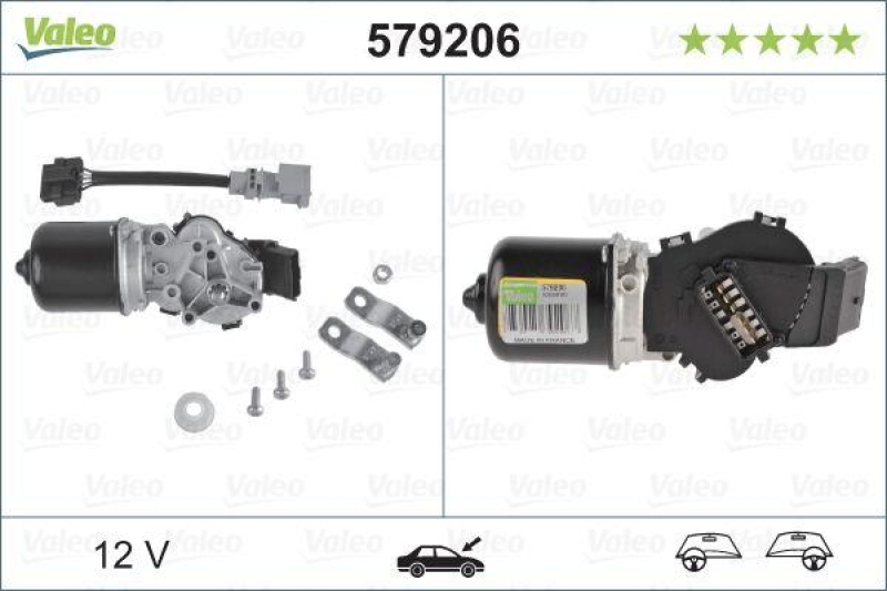 VALEO Wischermotor ORIGINAL TEIL 579206