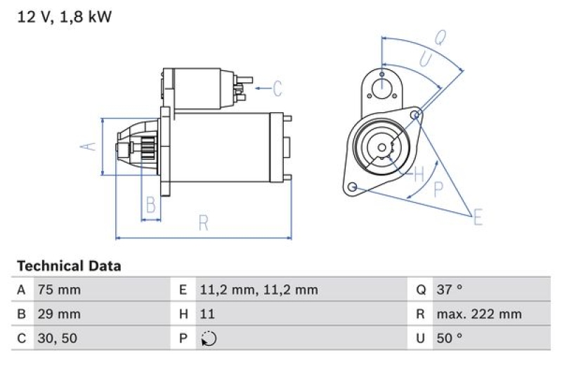 BOSCH Starter