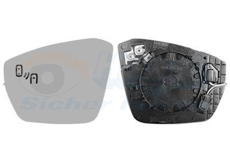 VAN WEZEL Spiegelglas, Au&szlig;enspiegel * HAGUS *