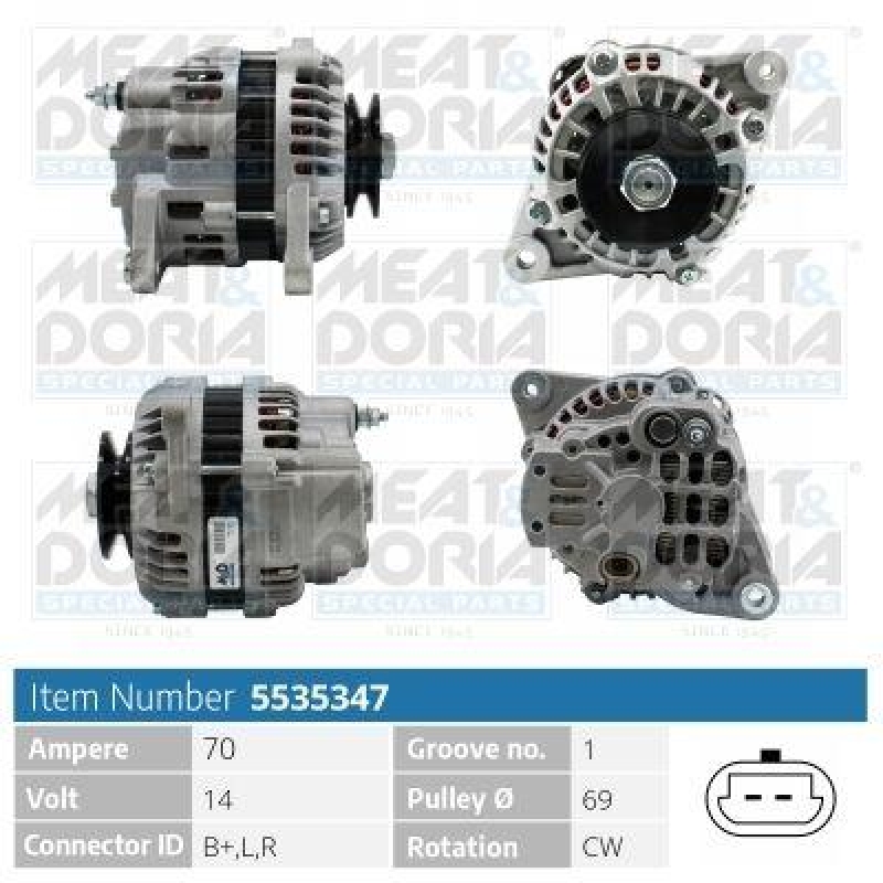 MEAT & DORIA Generator 5535347