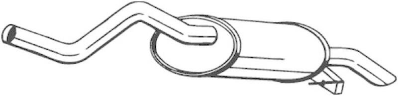 BOSAL Endschalld&auml;mpfer 200-069