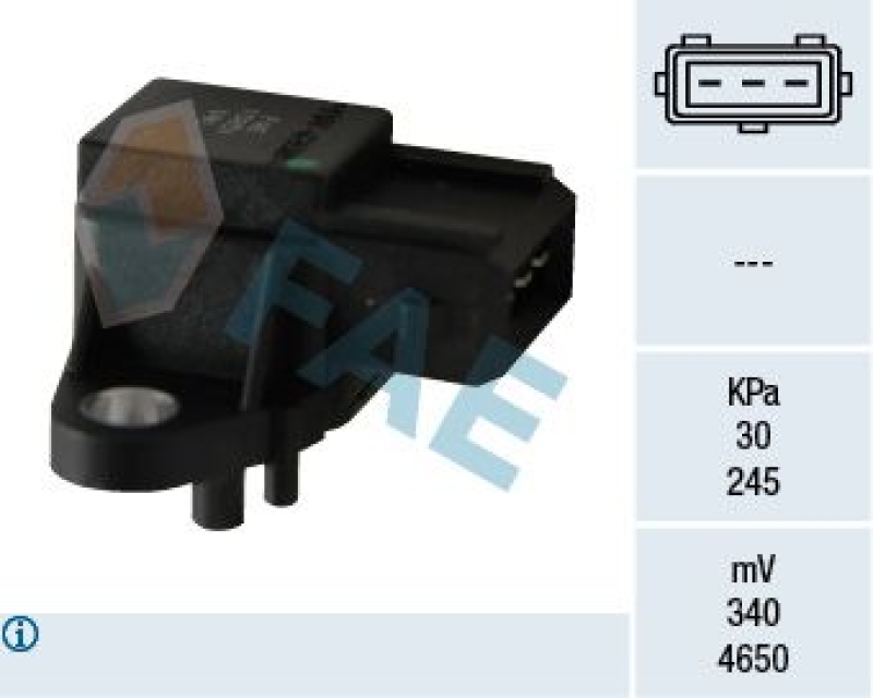 FAE Sensor, intake manifold pressure