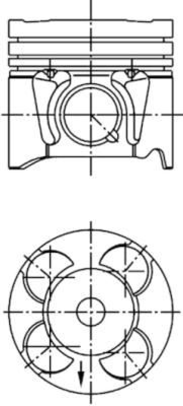 KOLBENSCHMIDT Piston