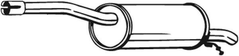 BOSAL Endschalld&auml;mpfer
