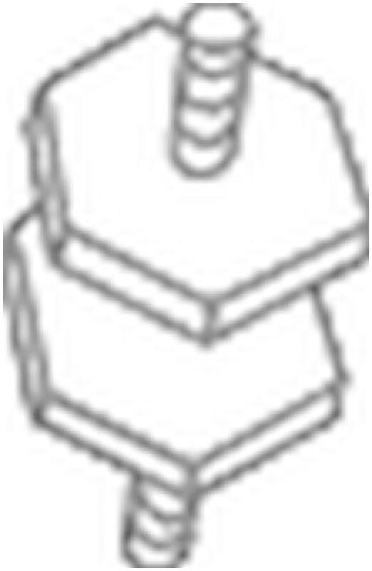BOSAL Rubber Strip, exhaust system