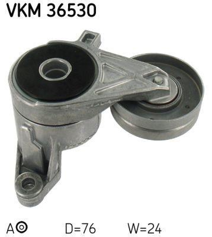 SKF Tensioner Pulley, V-ribbed belt