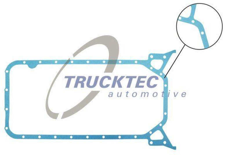 TRUCKTEC AUTOMOTIVE Dichtung, Ölwanne