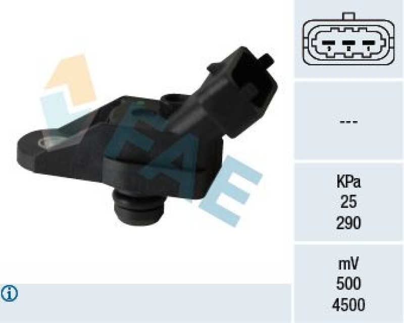 FAE Sensor, intake manifold pressure