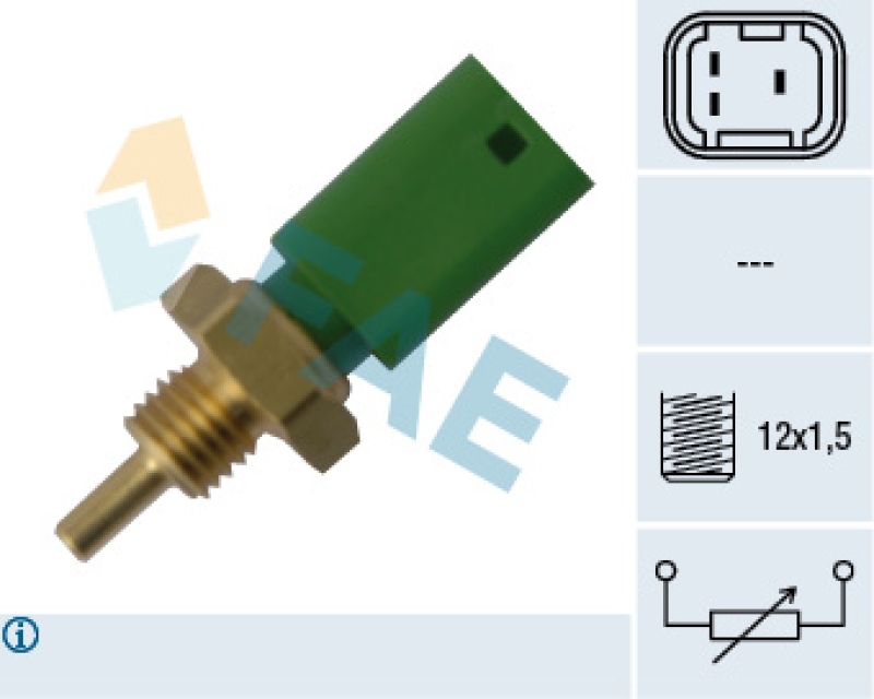 FAE Sensor, Kühlmitteltemperatur