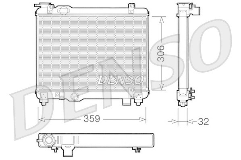 DENSO K&uuml;hler, Motork&uuml;hlung DRM09082