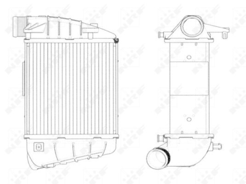 NRF Ladeluftkühler