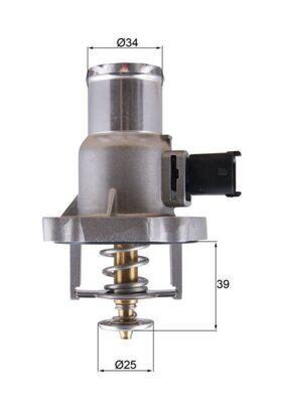 MAHLE Thermostat, coolant
