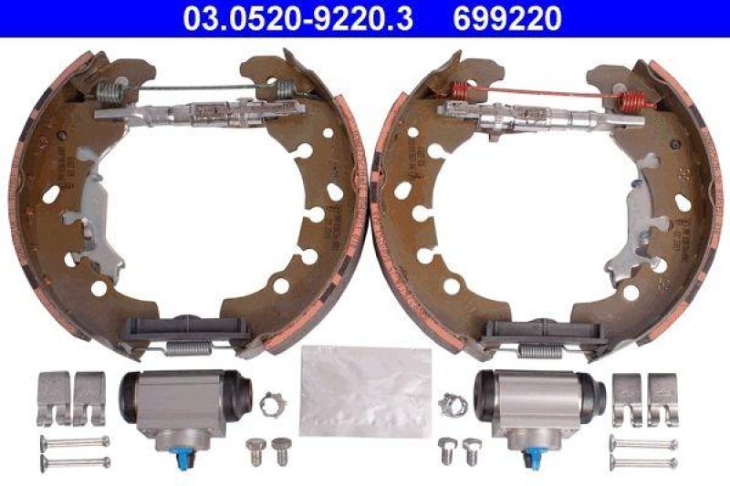 ATE Brake Shoe Set Original ATE TopKit