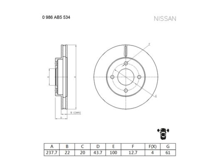 BOSCH Sensor, boost pressure