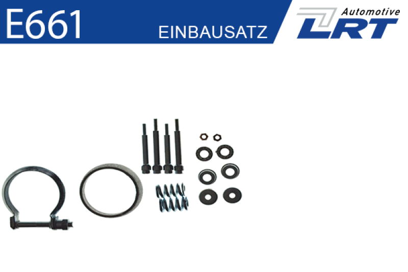 LRT Mounting Kit, catalytic converter