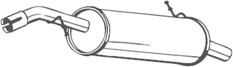 BOSAL Endschalld&auml;mpfer 135-017