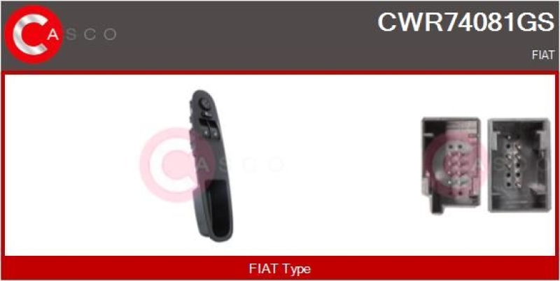 CASCO Switch, window regulator