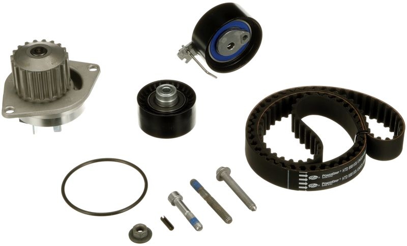 GATES Wasserpumpe + Zahnriemensatz PowerGrip™