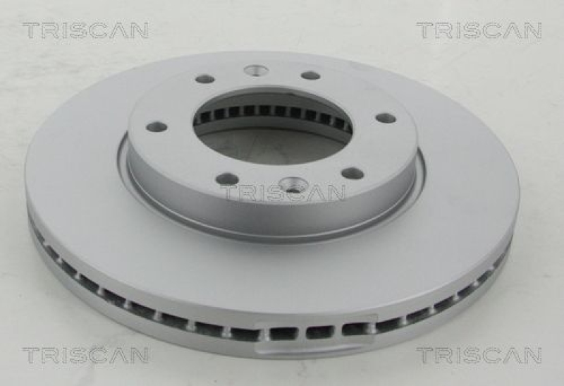 2x TRISCAN Bremsscheibe COATED 8120 43138C