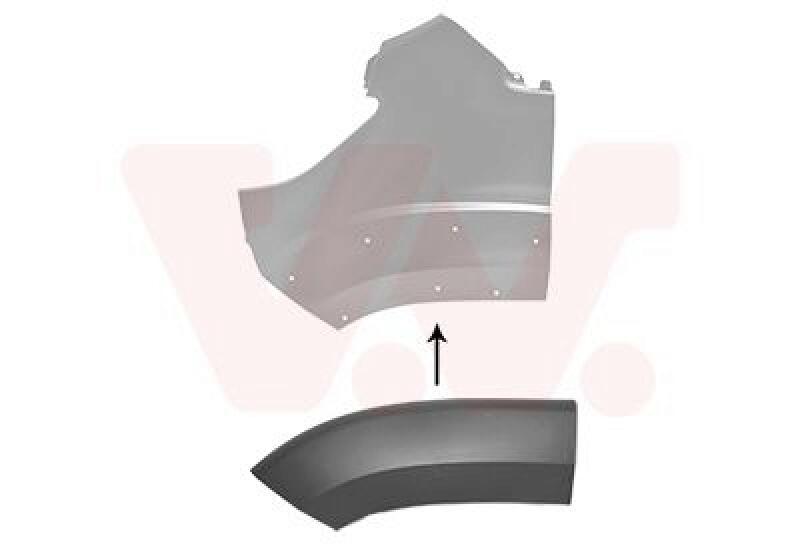 VAN WEZEL Verbreiterung, Kotfl&uuml;gel 1652523