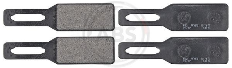 Brake Pad Set, disc parking brake