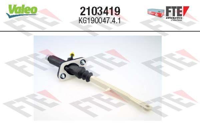 VALEO Geberzylinder, Kupplung FTE CLUTCH ACTUATION 2103419