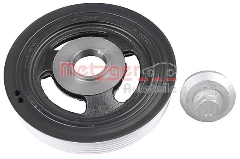 METZGER Belt Pulley, crankshaft KIT +