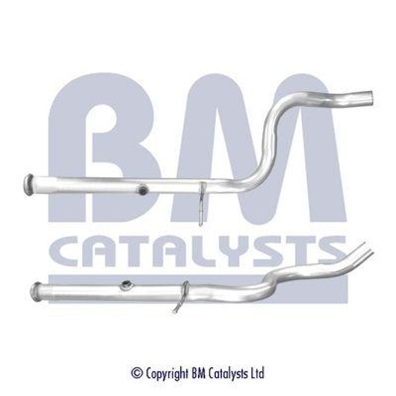 BM Catalysts Abgasrohr mitte passend f&uuml;r Citroen C3 2 1.6 BlueHDi 100 75