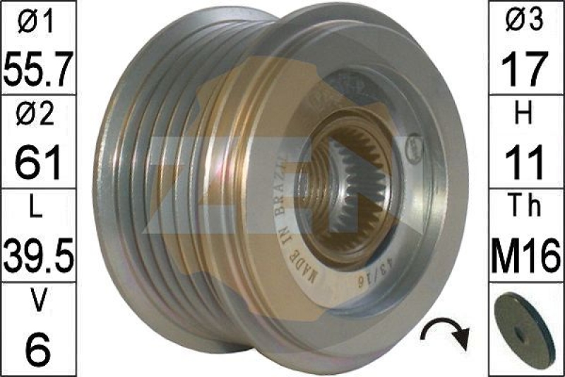 ERA Generatorfreilauf