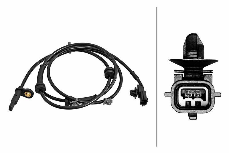 HELLA Sensor, Raddrehzahl 6PU 358 218-331